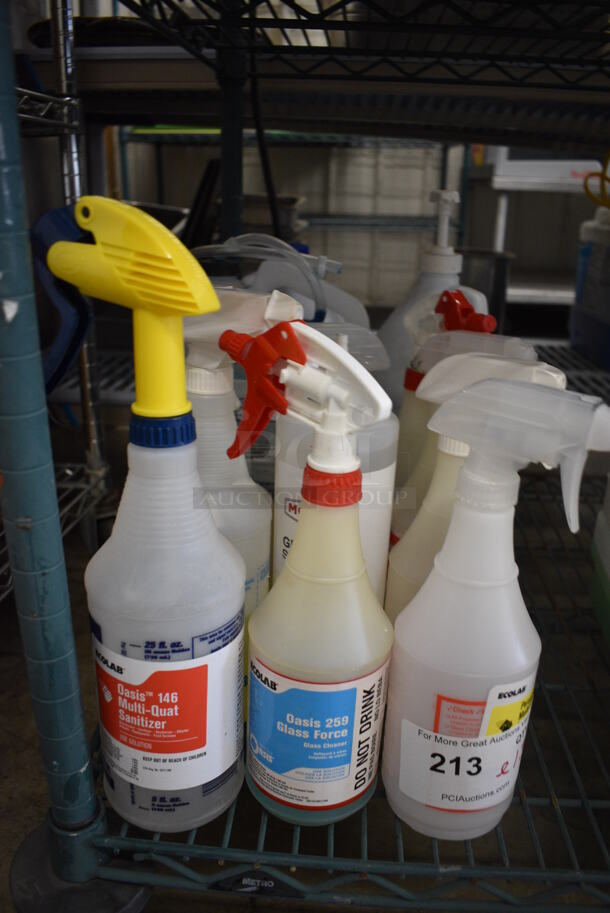 ALL ONE MONEY! Lot of 13 Bottles of Various Cleaner! - Image 1 of 3