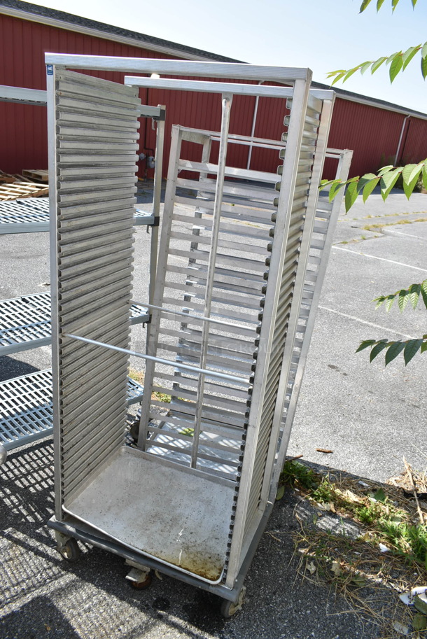 Metal Commercial Pan Transport on Commercial Casters.  - Image 2 of 4