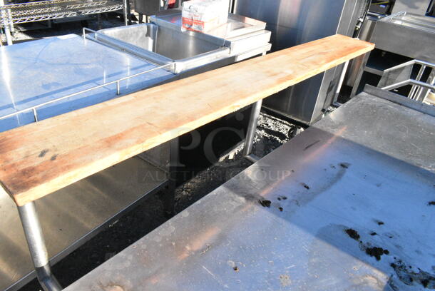 Stainless Steel Equipment Stand w/ Under Shelf on Commercial Casters.  - Image 3 of 5