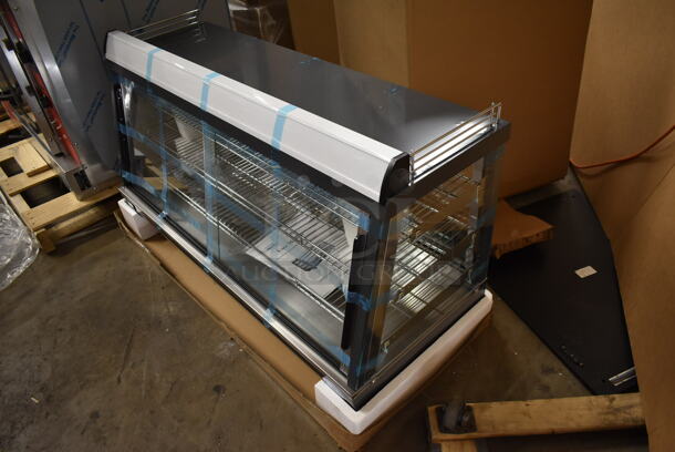 BRAND NEW SCRATCH AND DENT! KoolMore HDC-6C Metal Commercial Countertop Heated Display Case Merchandiser. 110-120 Volts, 1 Phase. Tested and Working! - Image 2 of 8