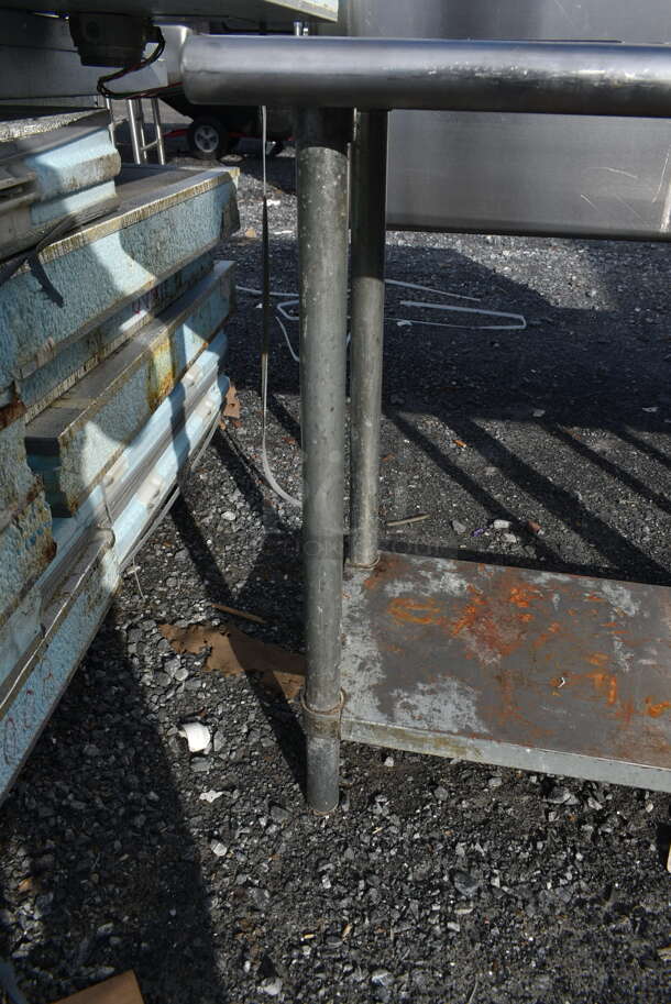 Stainless Steel Commercial Table w/ Under Shelf. - Image 4 of 4