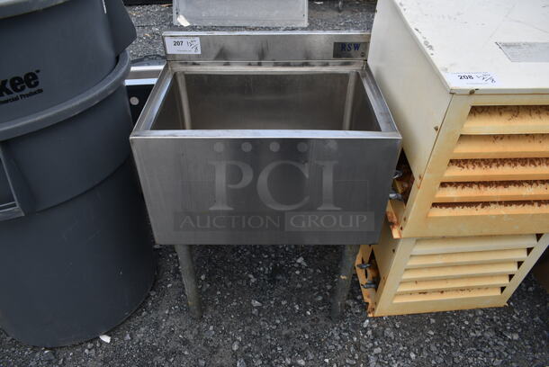 Stainless Steel Commercial Ice Bin. - Image 1 of 4
