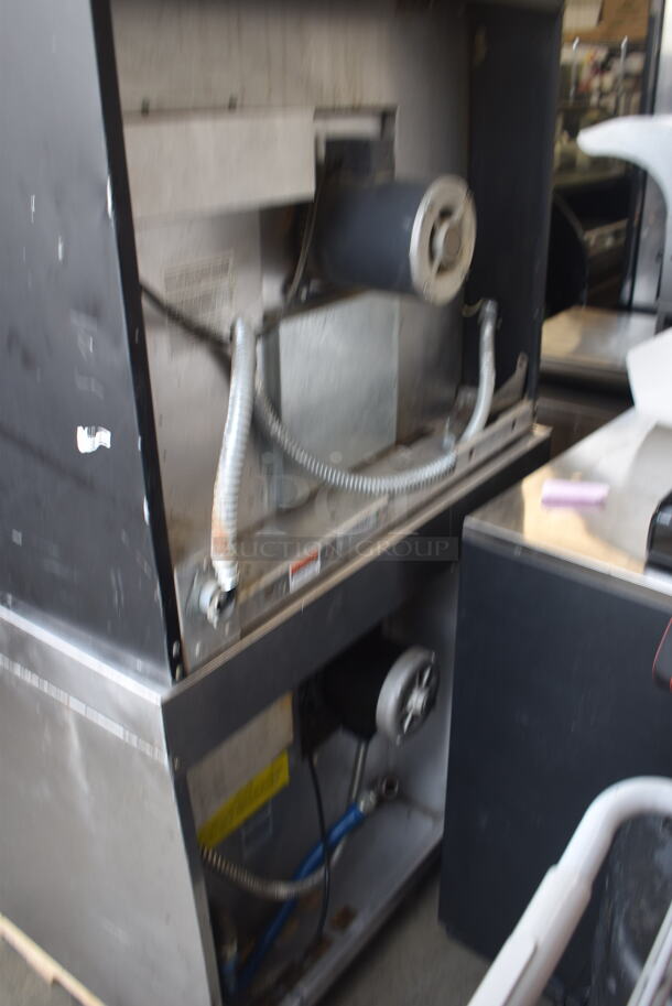 2 Baker's Pride And Duke Commercial Stainless Steel Double Deck Convection Ovens With Steel Racks. Baker's Pride is Natural Gas and Duke is Electric Powered. 2 Times Your Bid!  - Image 8 of 10