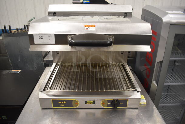 Equipex SEM60Q Commercial Stainless Steel Countertop Salamander Broiler. 208/240V, 1 Phase. 
