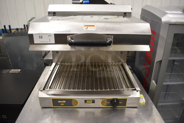 Equipex SEM60Q Commercial Stainless Steel Countertop Salamander Broiler. 208/240V, 1 Phase.  - Image 1 of 5