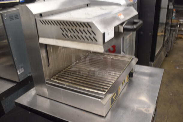 Equipex SEM60Q Commercial Stainless Steel Countertop Salamander Broiler. 208/240V, 1 Phase.  - Image 2 of 5