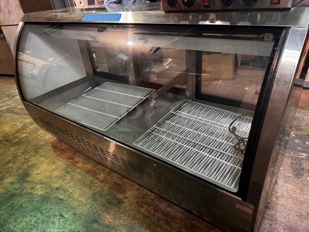 Chef AAA - DC200, Commercial 82" Deli Case Refrigerator/Stainless Steel Meat Display 110V - Image 3 of 3