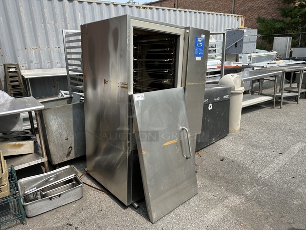 2015 Randell BC-18 Stainless Steel Commercial Floor Style Blast Chiller. Door Needs To Be Reattached.40 115/230 Volts, 1 Phase. - Image 2 of 7