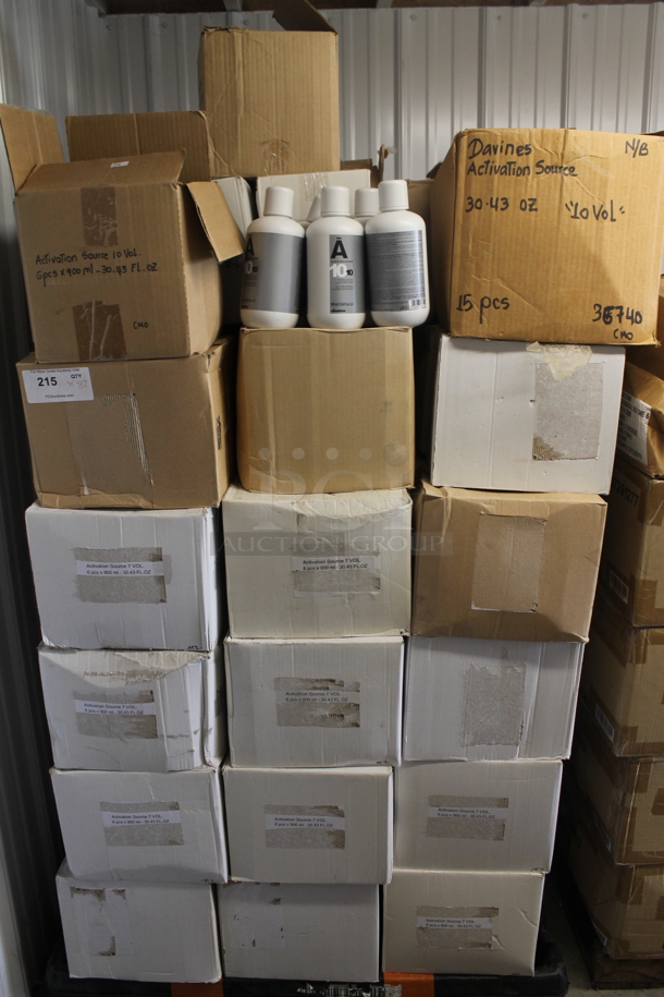 PALLET LOT of 87 BRAND NEW Boxes of 6 Bottles of Davines Activation Source For Color and Bleaching Systems. 87 Times Your Bid! - Image 1 of 4