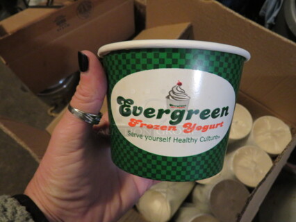 One Case Of Ice Cream Cups.