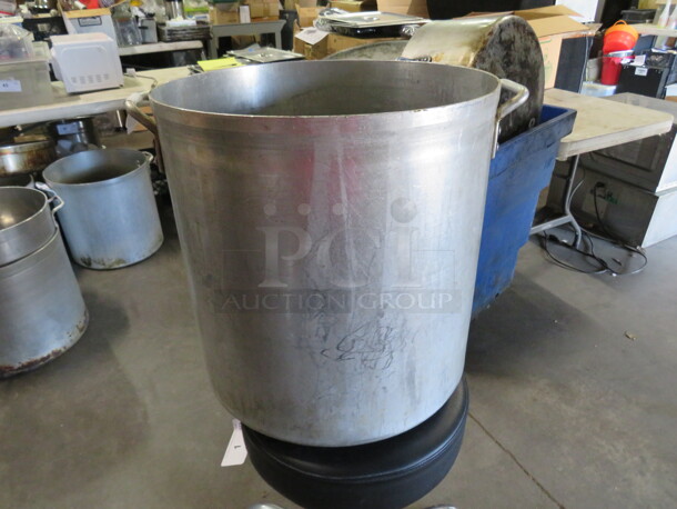 One Aluminum Stock Pot.