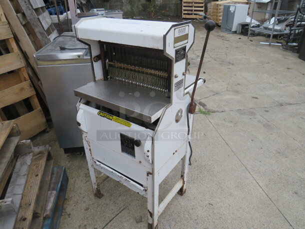 One Oliver Bread Slicer. Model# 777. 115 Volt. 22X23X47 - Image 2 of 3