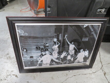 One 40X29 Framed Brentwood Nupes Picture.