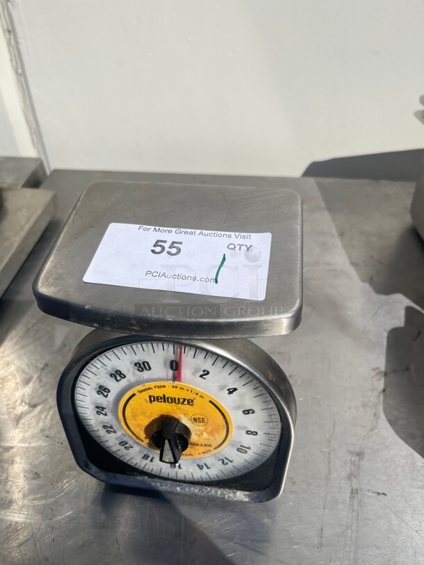 Rubbermaid Commercial Y32R Pelouze Y-Line Mech Portion-Control Scale, 32oz Cap, 6 x 6 Platform NSF - Image 5 of 7