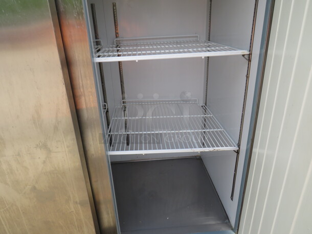 One Working Stainless Steel 3 Door Polar FREEZER With 6 Racks. Model# GE006. 115 Volt. 80X33X77 - Image 5 of 5
