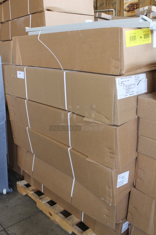 5 BRAND NEW IN BOX Cambro CPSK2148S5480 Camshelving® Premium 21" x 48" Shelf Kit with 5 Solid Shelves and 1 Cambro CPSK2448V5480 Camshelving® Premium 24" x 48" Shelf Kit with 5 Vented Shelves + MORE! 6 Times Your Bid! - Image 5 of 5