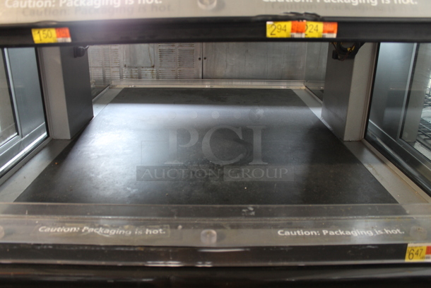 Custom Deli's Inc Metal Commercial 2 Tier Warming Display Case on Commercial Casters. 120-208 Volts, 1 Phase. - Image 3 of 3