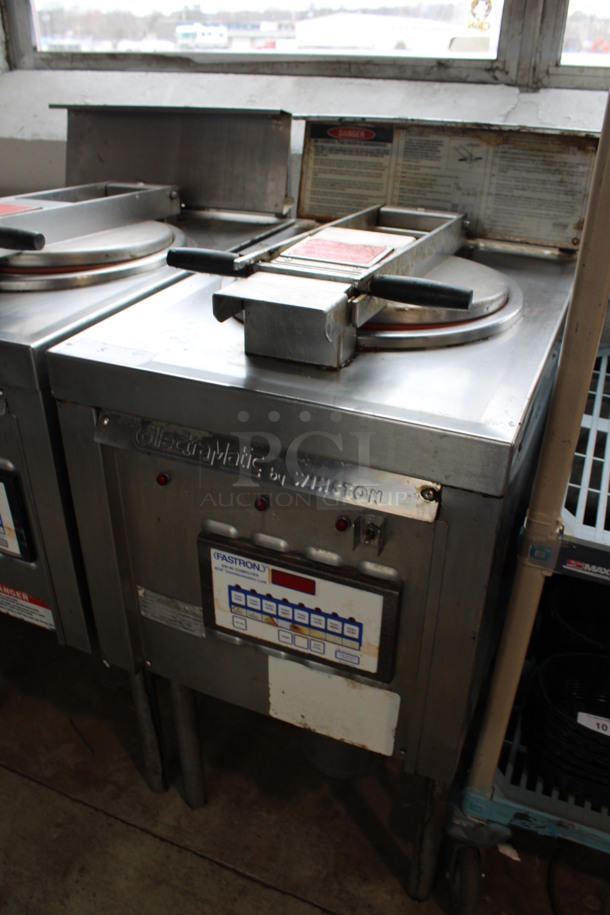 Winston Model FCR620101SJ Stainless Steel Commercial Electric Powered Pressure Fryer. 208 Volts, 3 Phase. 20x28x47 - Image 2 of 7