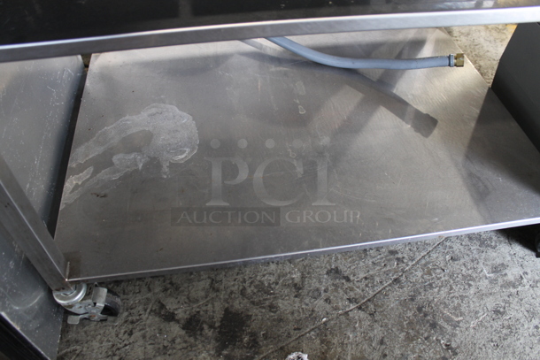 Convotherm C4eT 6.20 GS Stainless Steel Commercial Natural Gas Powered Combination Convection Oven on Stainless Steel Equipment Stand w/ Commercial Casters. 68,200 BTU. - Image 4 of 5