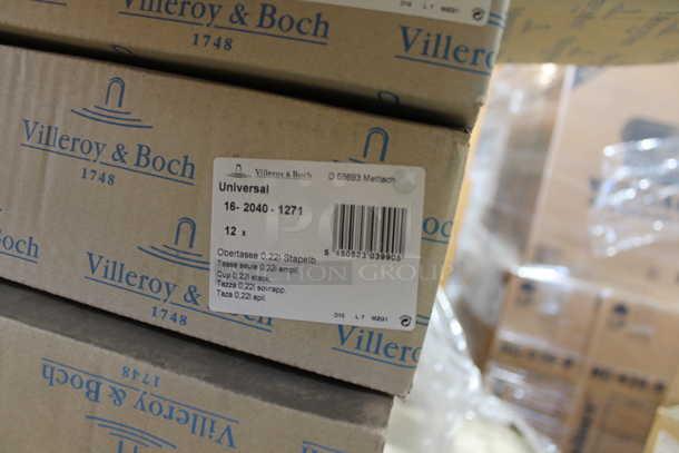 PALLET LOT of 70 Boxes of 12 BRAND NEW IN BOX! Villeroy & Boch 16-2040-1271 White Ceramic Mugs. 70 Times Your Bid! - Image 4 of 4
