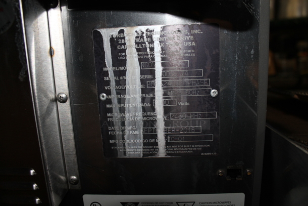 2016 Turbochef NGO Metal Commercial Countertop Electric Powered Rapid Cook Oven 208/240 Volts, 1 Phase.  - Image 5 of 5