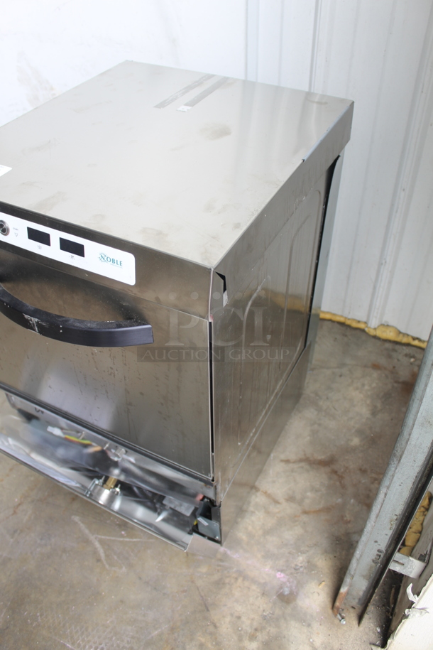 BRAND NEW SCRATCH AND DENT! 2022 Noble Commercial Stainless Steel  Warewashing Machine With 2 Dish Crates. 230V - Image 8 of 12