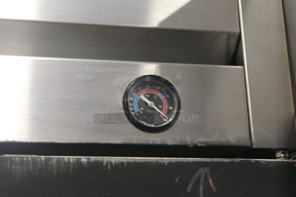 2013 True T-49F ENERGY STAR Stainless Steel Commercial 2 Door Reach In Freezer w/ Poly Coated Racks on Commercial Casters. 115 Volts, 1 Phase. Tested and Working! - Image 3 of 6