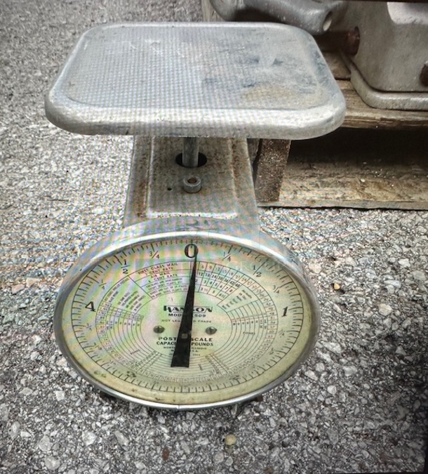 One Vintage Hanson Postal Scale. Model# 1509. - Image 1 of 1