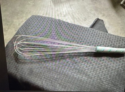 One NEW Vollrath 20 Inch Stainless Steel Whip. 