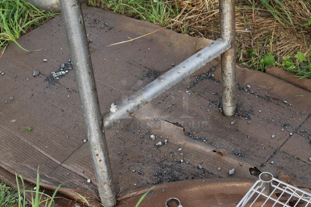 Stainless Steel Commercial 3 Bay Sink w/ Dual Drain Boards and Handles. Bays 16x20. Drain Boards 16x23 - Image 5 of 5