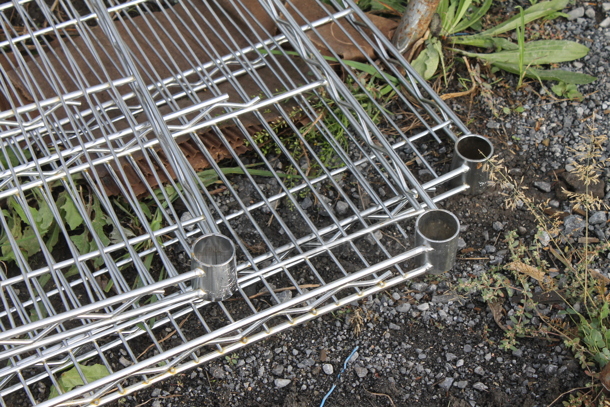ALL ONE MONEY! Lot of 3 Various Chrome Finish Wire Shelves - Image 3 of 3