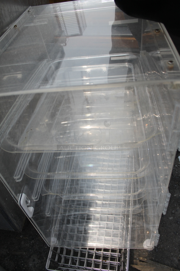 Clear Countertop Dry Bakery Display Case - Image 8 of 9