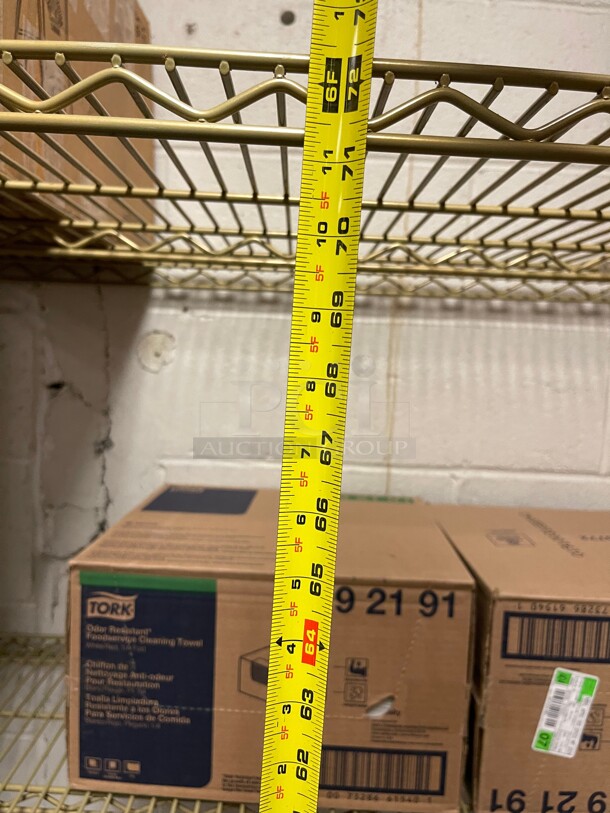 Clean! Stainless Steel Commercial Wire Shelf NSF Great For Food Storage Gold Color  - Image 5 of 5