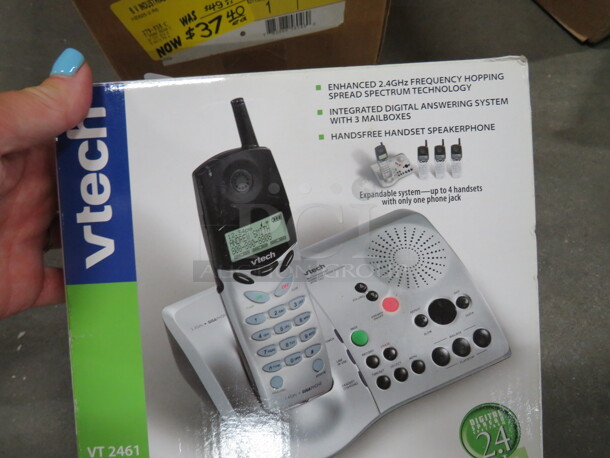 One V Tech Phone.