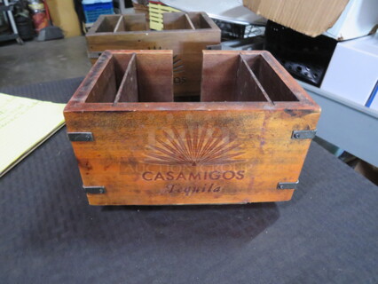 One Wooden Casamigos Tequila Bar Organizer.