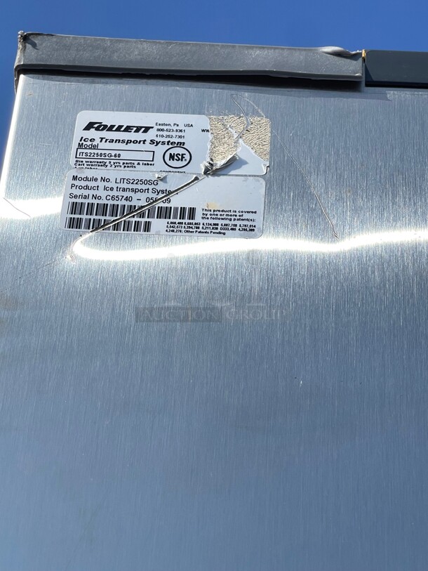 New! Follett ITS2250SG-60 ITS Series 60 in Ice Storage and Transport System  - 2133 lb. - Image 4 of 8
