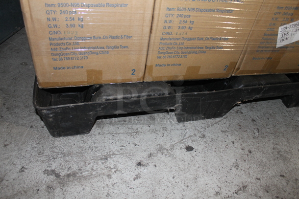 40 BRAND NEW! Boxes of 240 Makrite 9500-N95S Disposable Respirator. 40 Times Your Bid! - Image 4 of 4