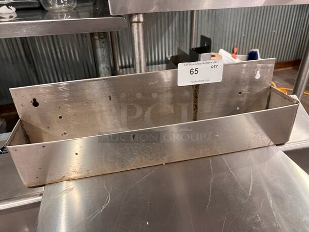 Stainless Steel Liquor Rail 
22" 
 - Image 1 of 1