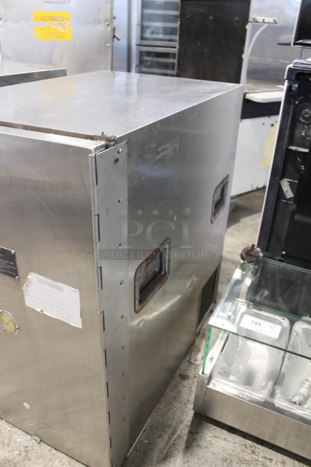 Stainless Steel Commercial Single Door Cooler or Freezer w/ 5 Metal Drawers. 115/200 Volts, 1 Phase. - Image 2 of 7