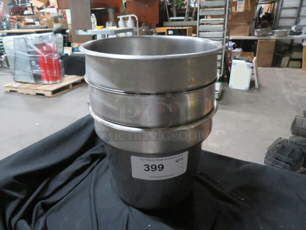 9X8 Stainless Steel Soup Well. 3XBID
