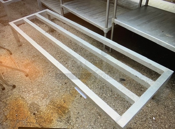 One Aluminum Dunnage Rack. 60X20X12 - Image 1 of 1