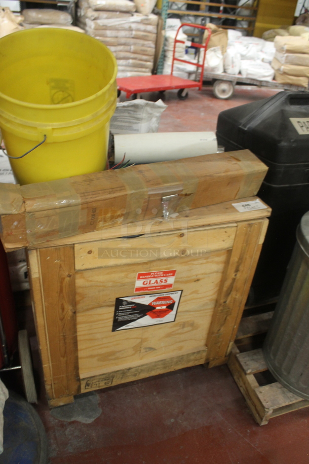 ALL ONE MONEY! PALLET LOT of Various Items Including Wooden Crate. BUYER MUST REMOVE. - Image 2 of 3