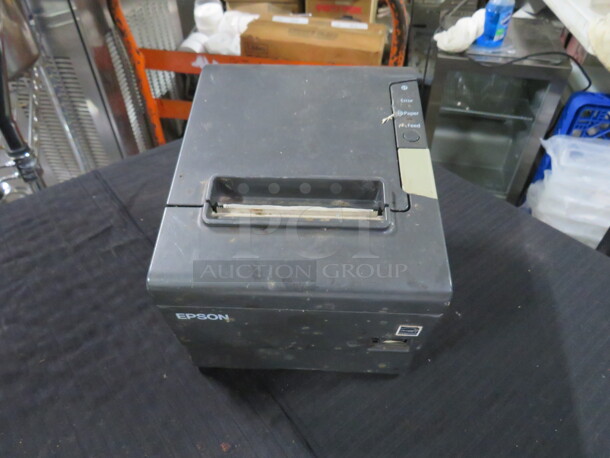 One Epson Thermal Printer. #M244A. No Cord.