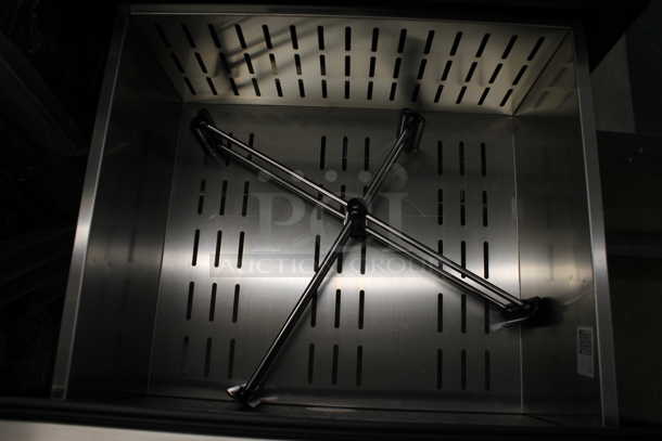 BRAND NEW SCRATCH AND DENT! AvaValley 342BDR84SZ Stainless Steel Commercial 2 Drawer Wine Chiller Cooler. 115 Volts, 1 Phase. Tested and Working! - Image 2 of 5