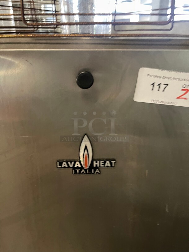 Nice! LavaHeat Italia Lavalite A-Line 56,000 BTU Hammered Black 8 ft. Gas Patio Heater - Image 3 of 7