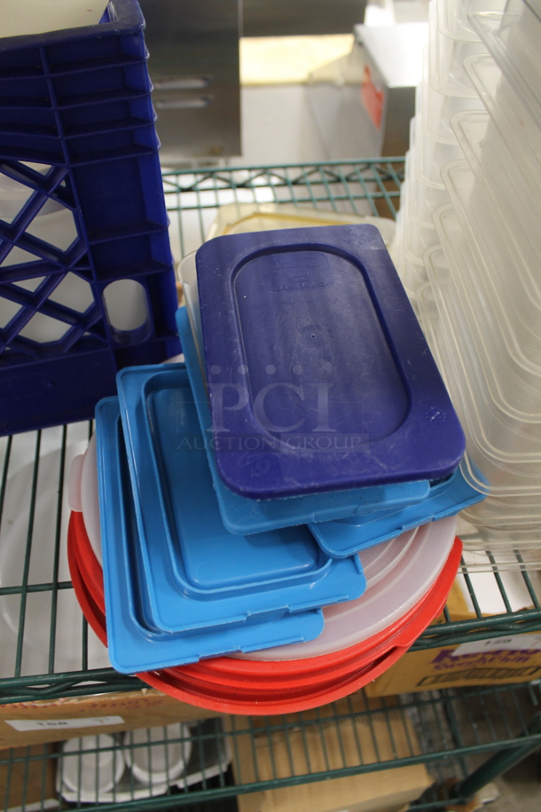 ALL ONE MONEY! Tier Lot of Various Items Including Poly Drop In Bins and Poly Condiment Bottles - Image 3 of 5
