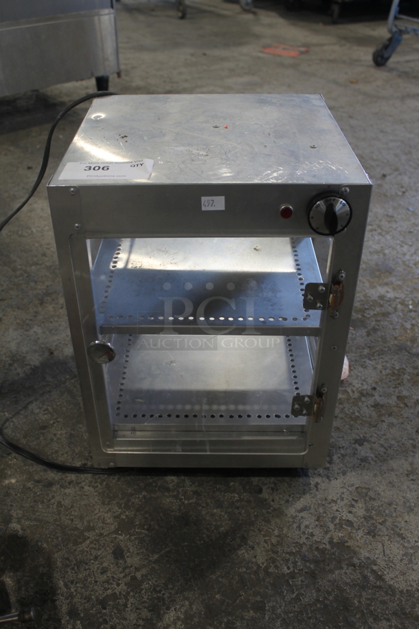 Metal Commercial Countertop Heated Display Case Merchandiser. 115 Volts, 1 Phase. Tested and Working! - Image 1 of 6