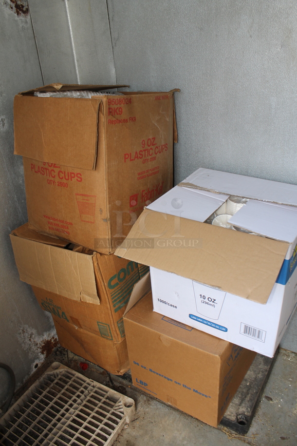 ALL ONE MONEY! Lot of Various Items In Walk In Box Including Paper Products. (outside) - Image 3 of 4