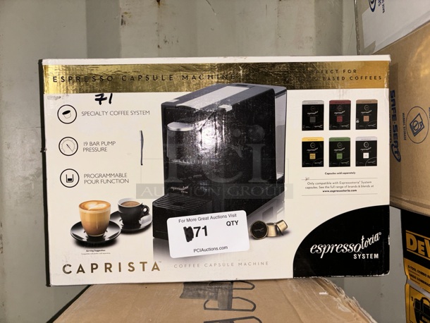 FANCY!! Caprista Espresso Capsule Machine