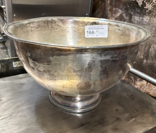 Silver Punch Bowl - Image 1 of 2
